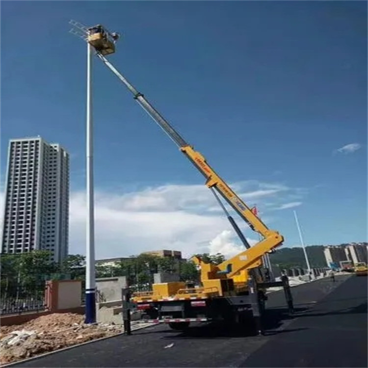 锦山镇维修路灯的曲臂升降车出租